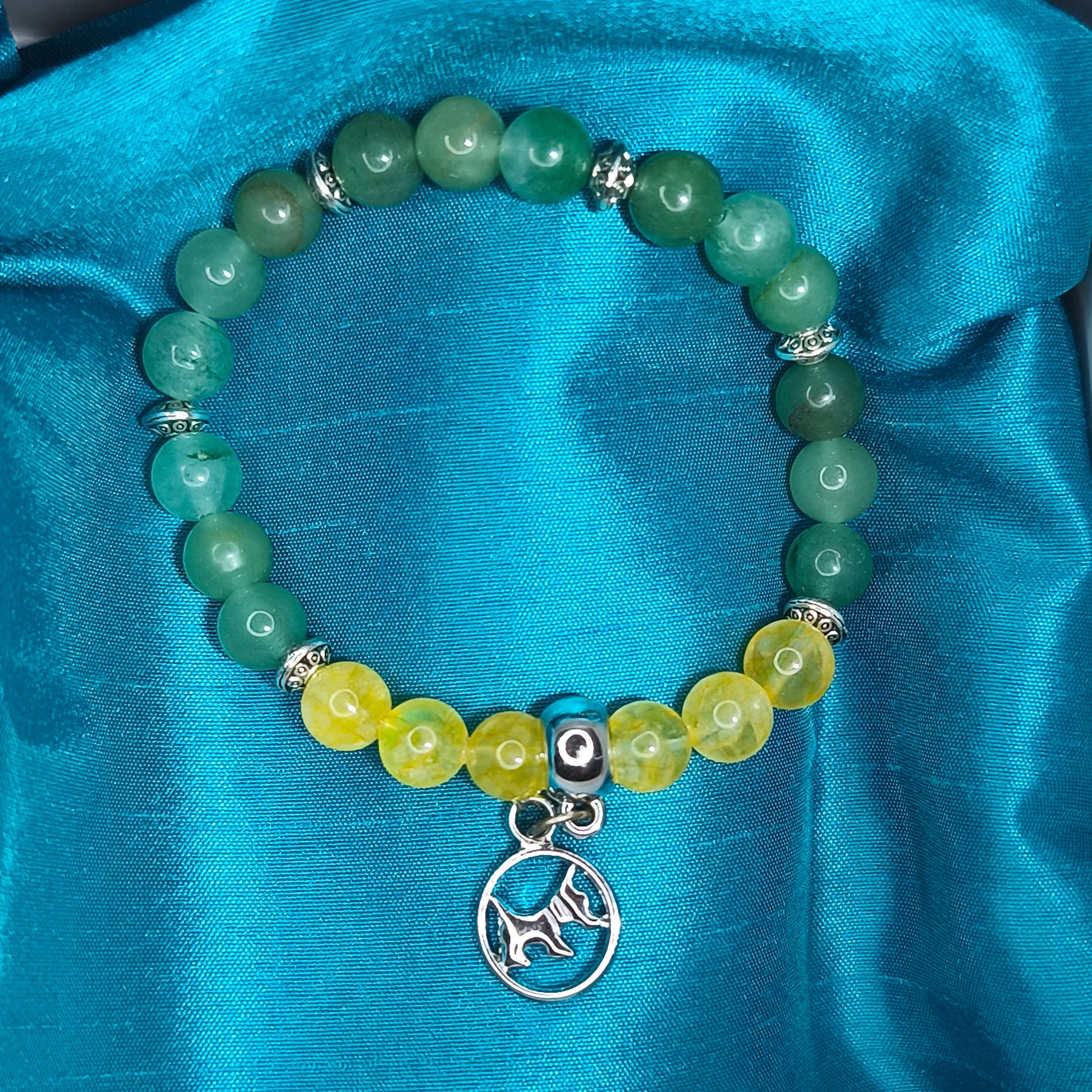 Bracelet - Aventurine et Citrine