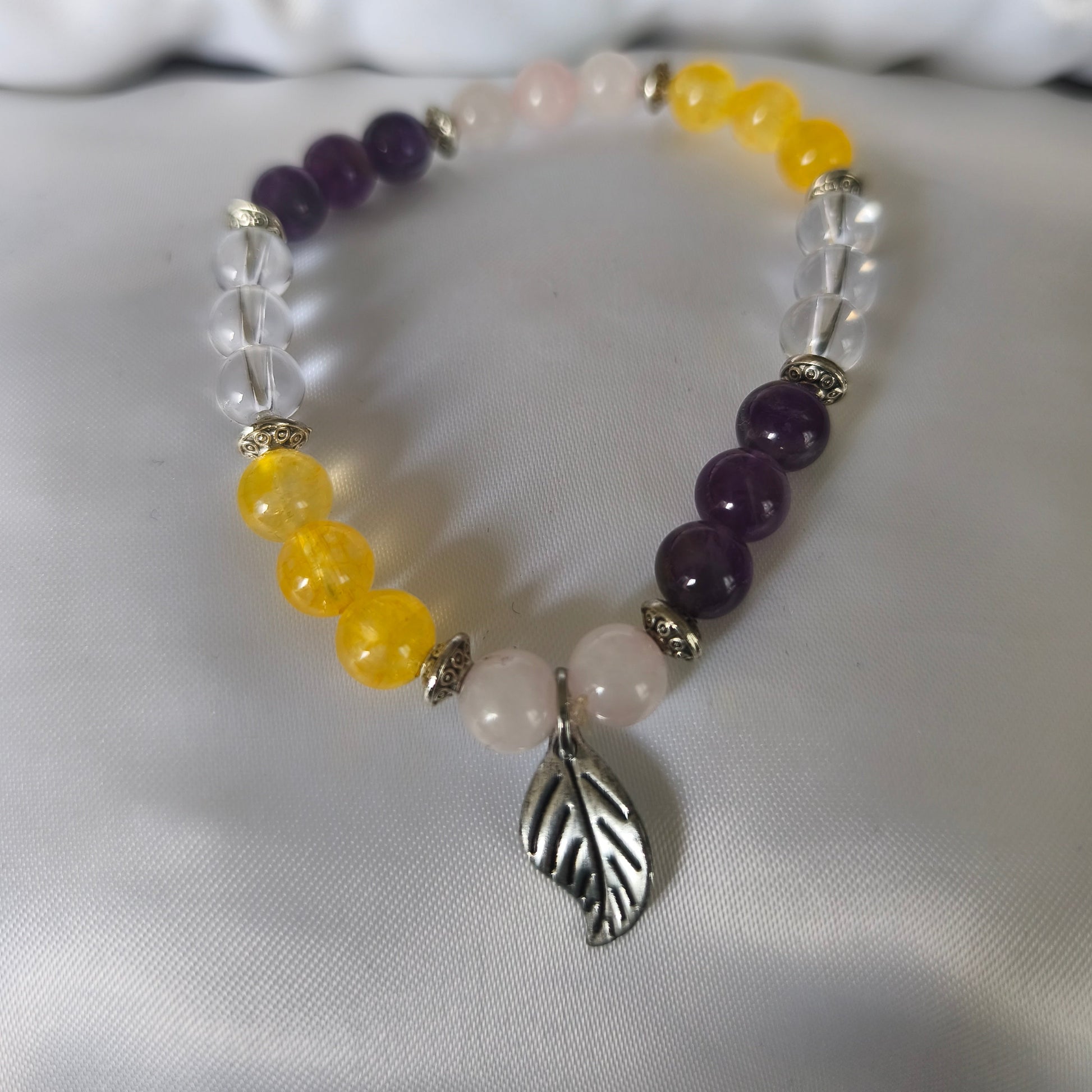 Bracelet - Lumière d'Amour ( Plume )