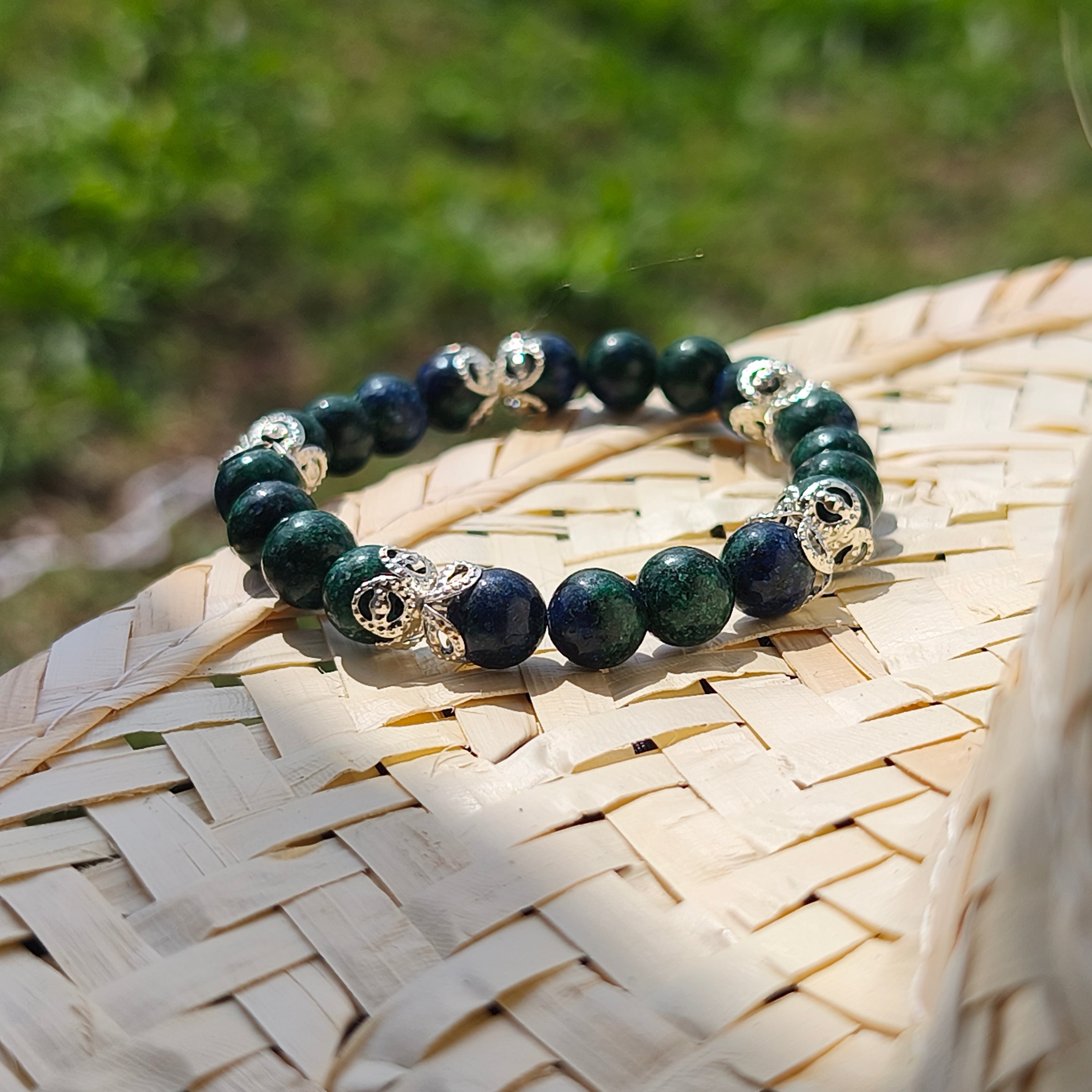 BRACELET - Clarté & Élévation intérieure ( Azurite )