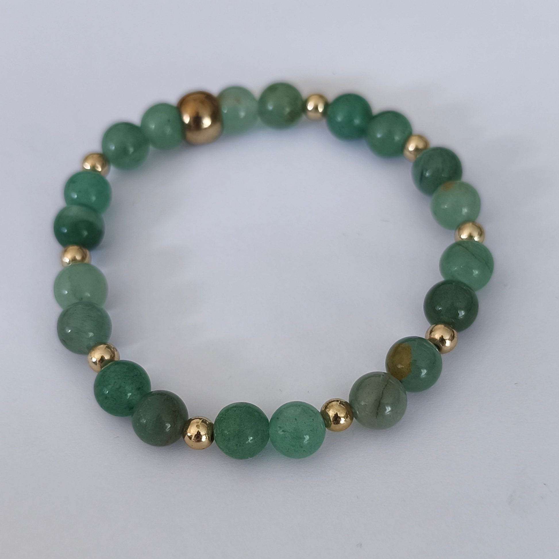 Bracelet Aventurine doré