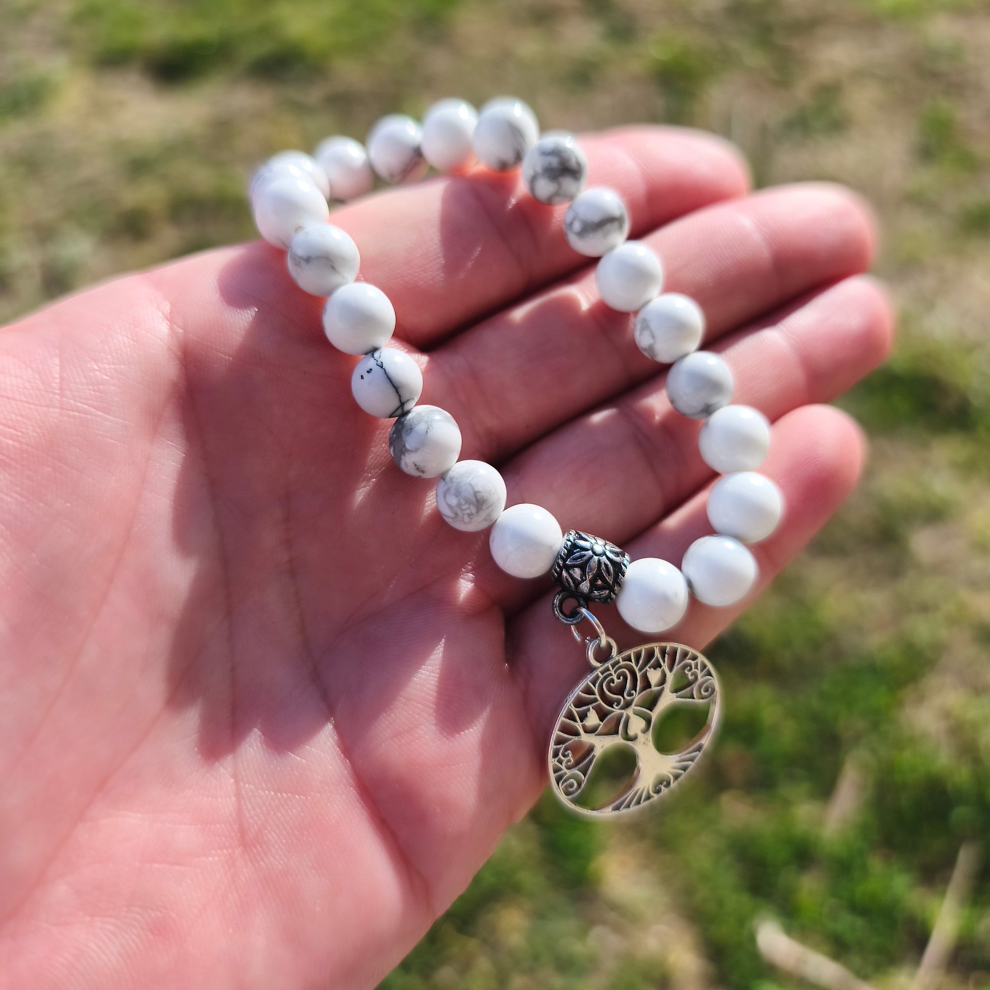 Howlite ( arbre de vie )