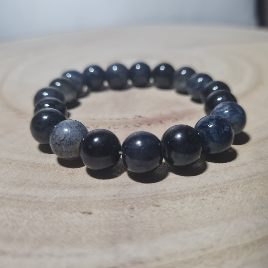 Bracelet Larvikite - Protection et Intuition