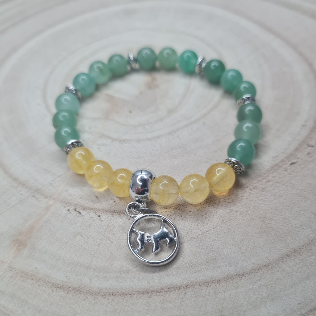 Bracelet - Aventurine et Citrine