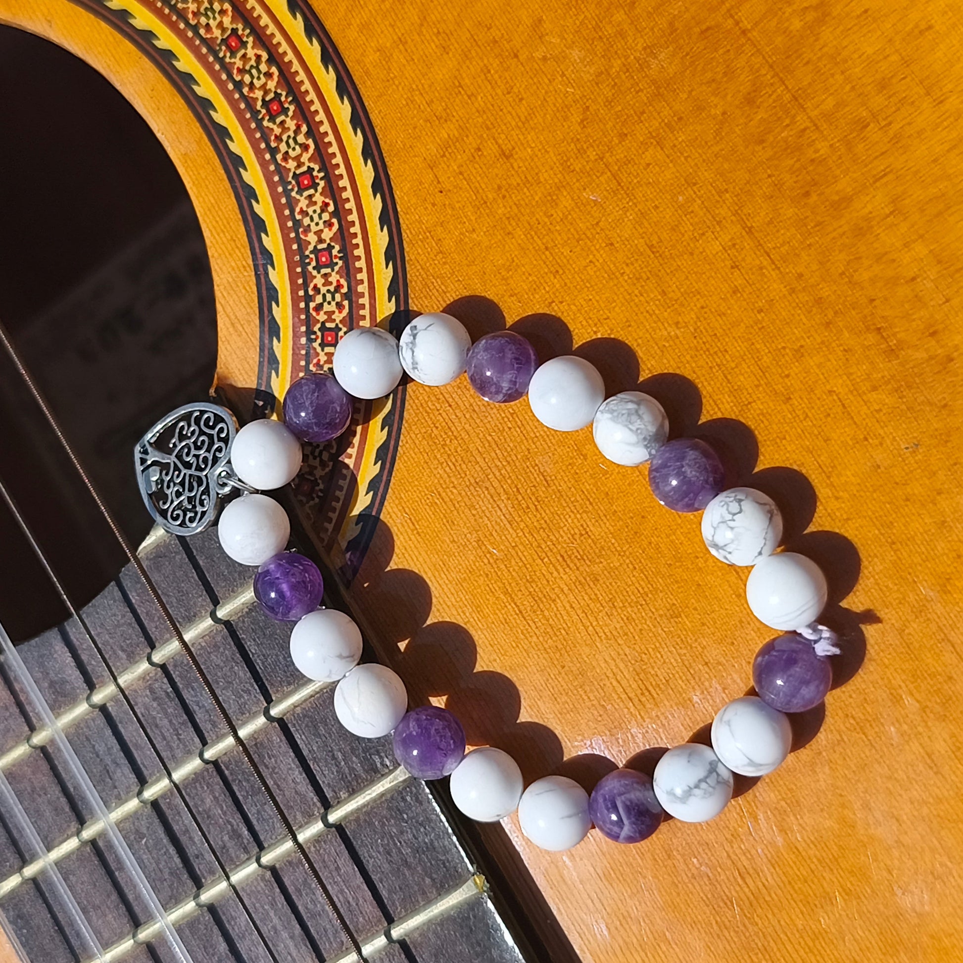 Bracelet - Sérénité Éthérée (Coeur arbre de vie)