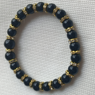 BRACELET - Protection & Clarté Intérieure (Obsidienne Noire )