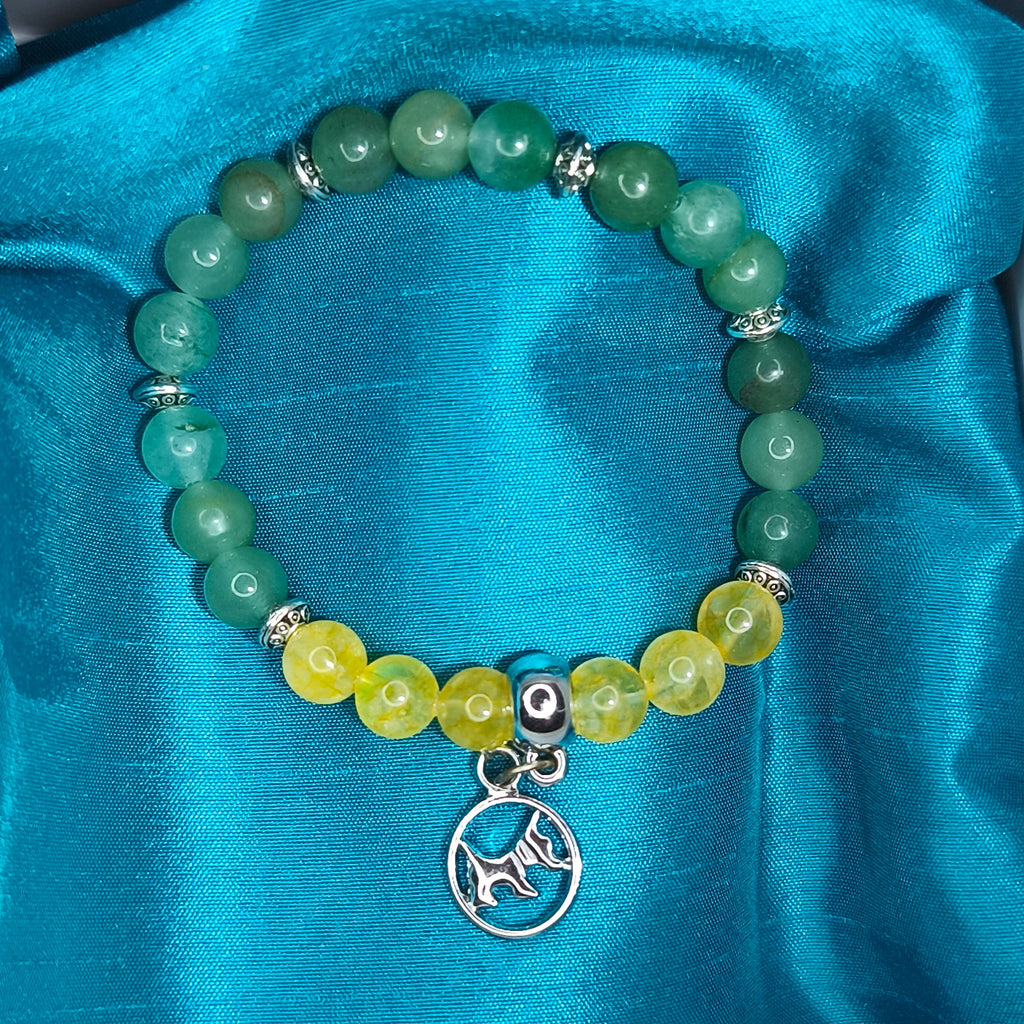 Bracelet - Aventurine et Citrine