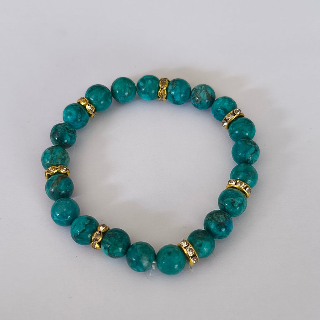 Bracelet - Turquoise Doré