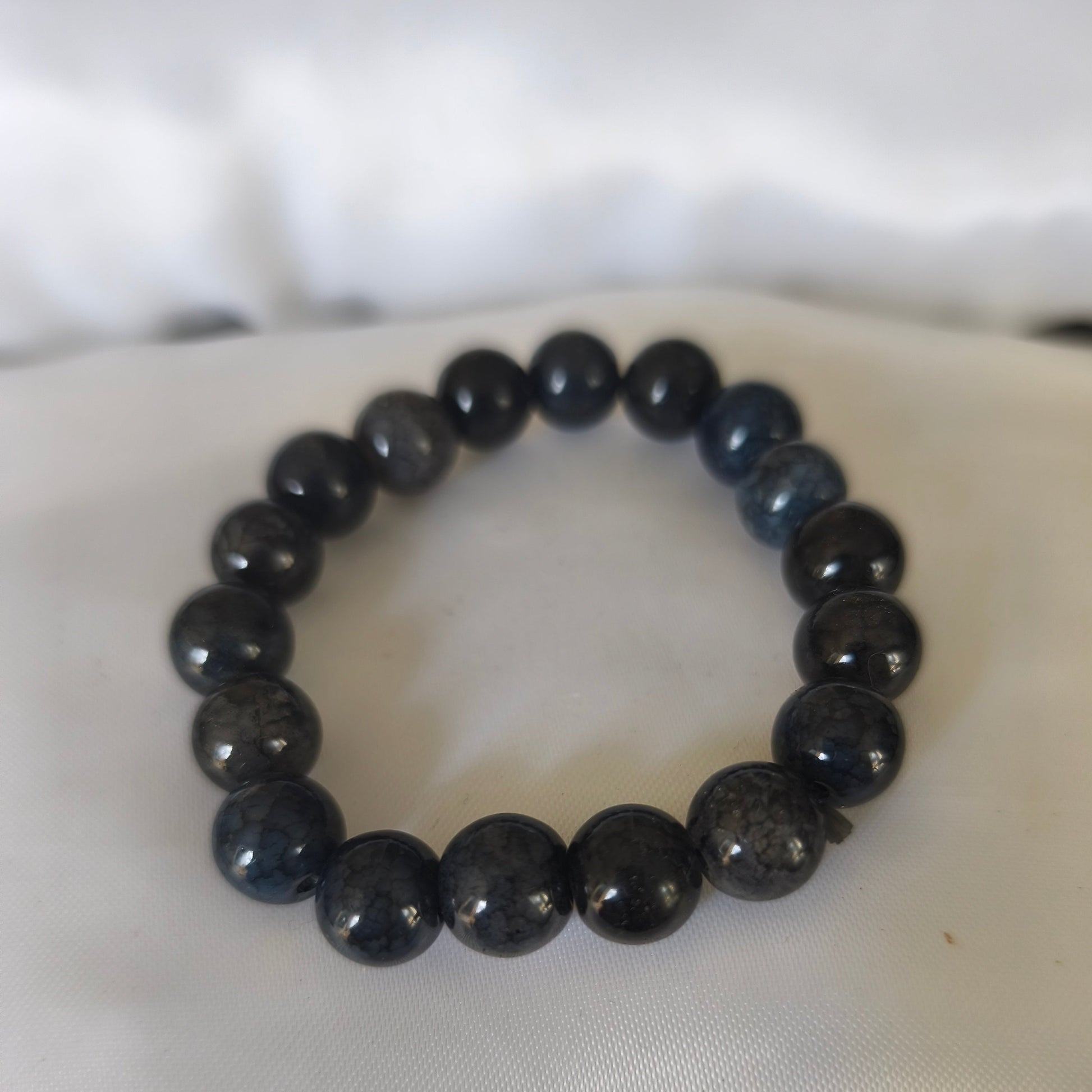 Bracelet Larvikite - Protection et Intuition