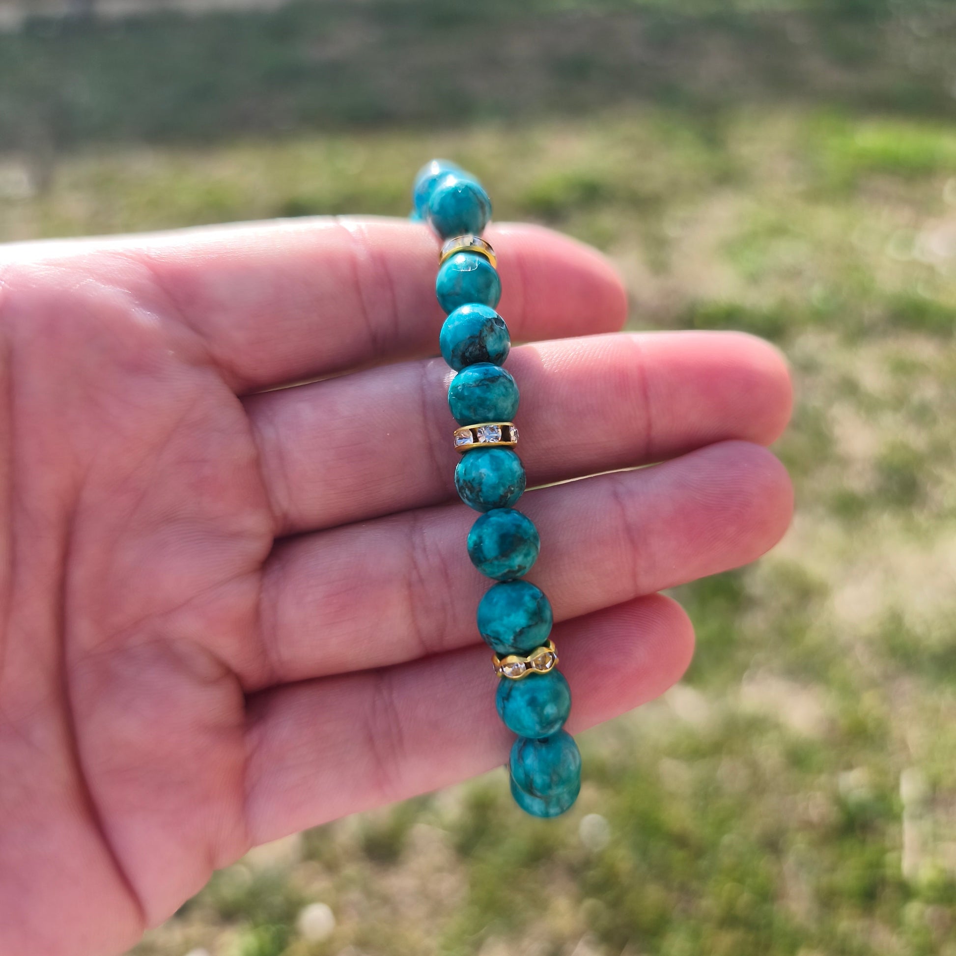 Bracelet - Turquoise Doré