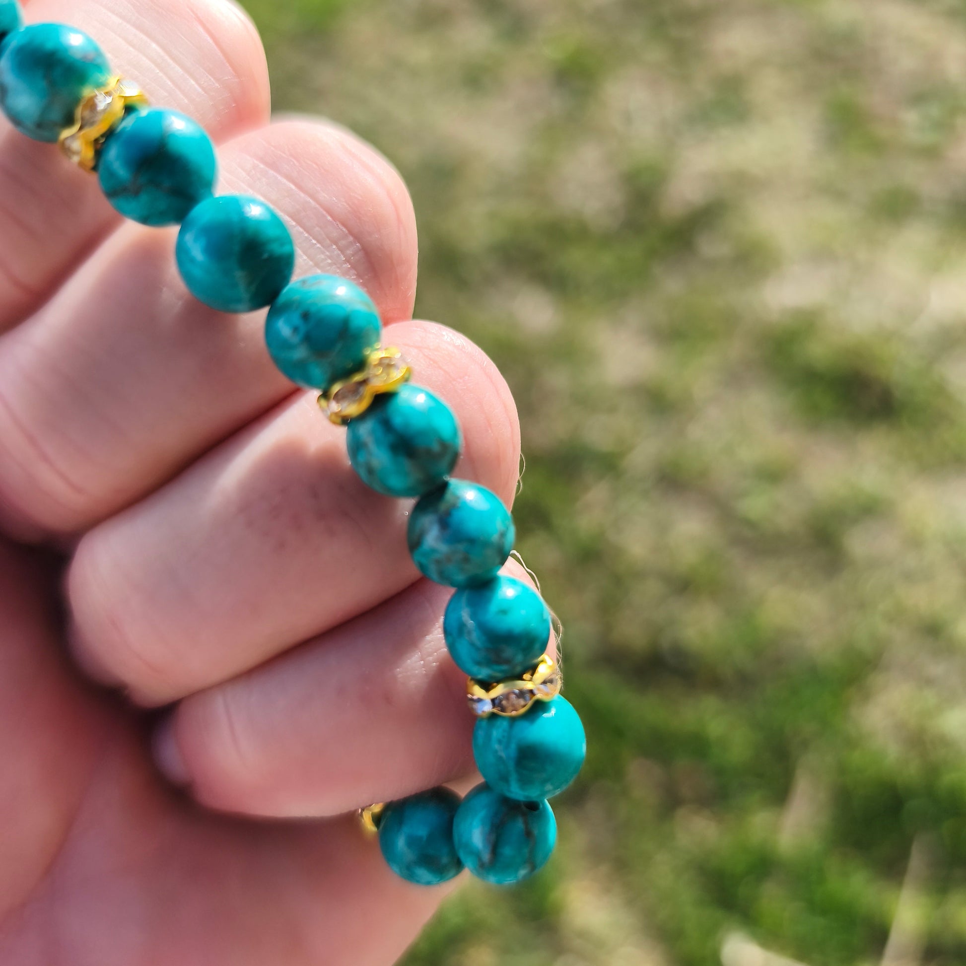 Bracelet - Turquoise Doré