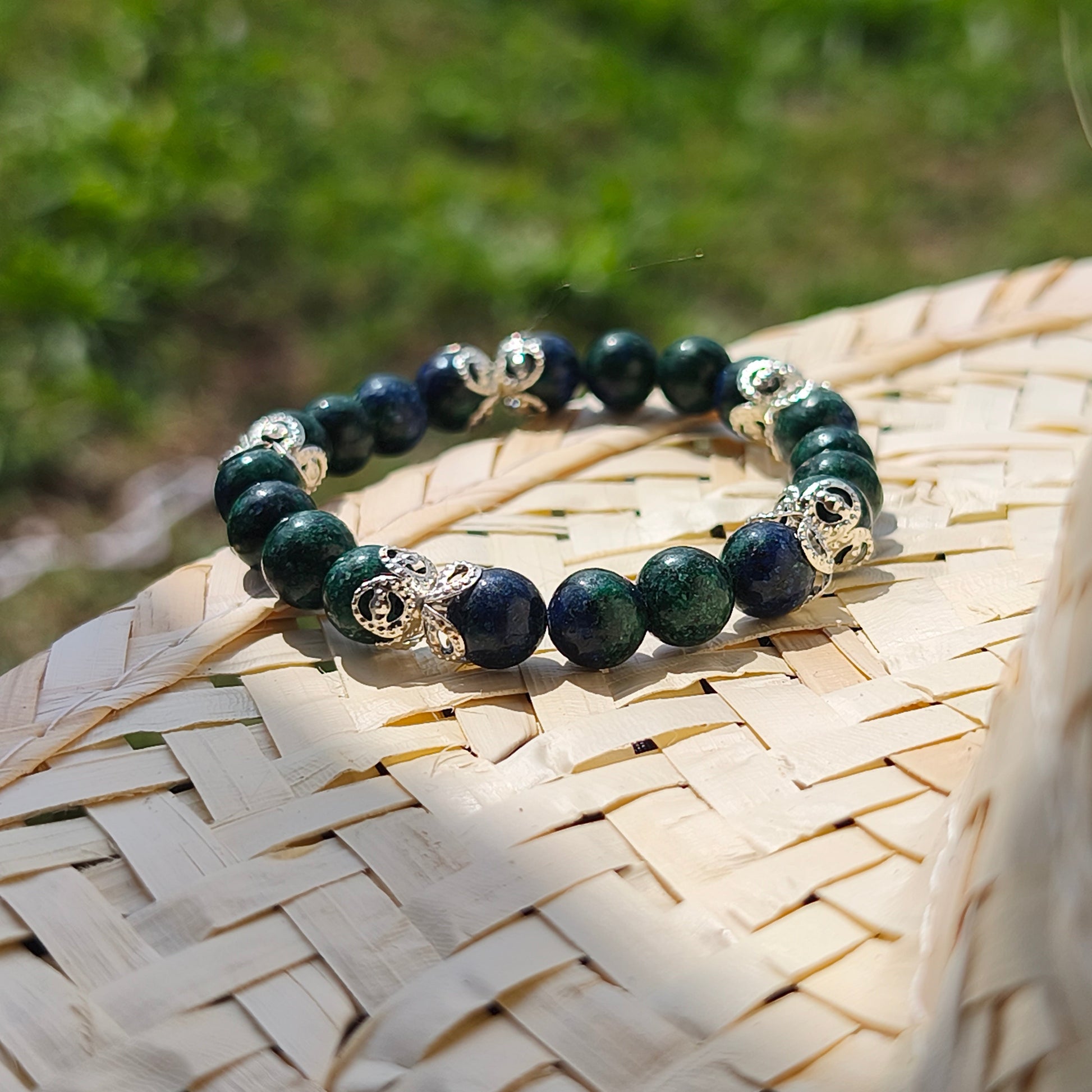 BRACELET - Clarté & Élévation intérieure ( Azurite )