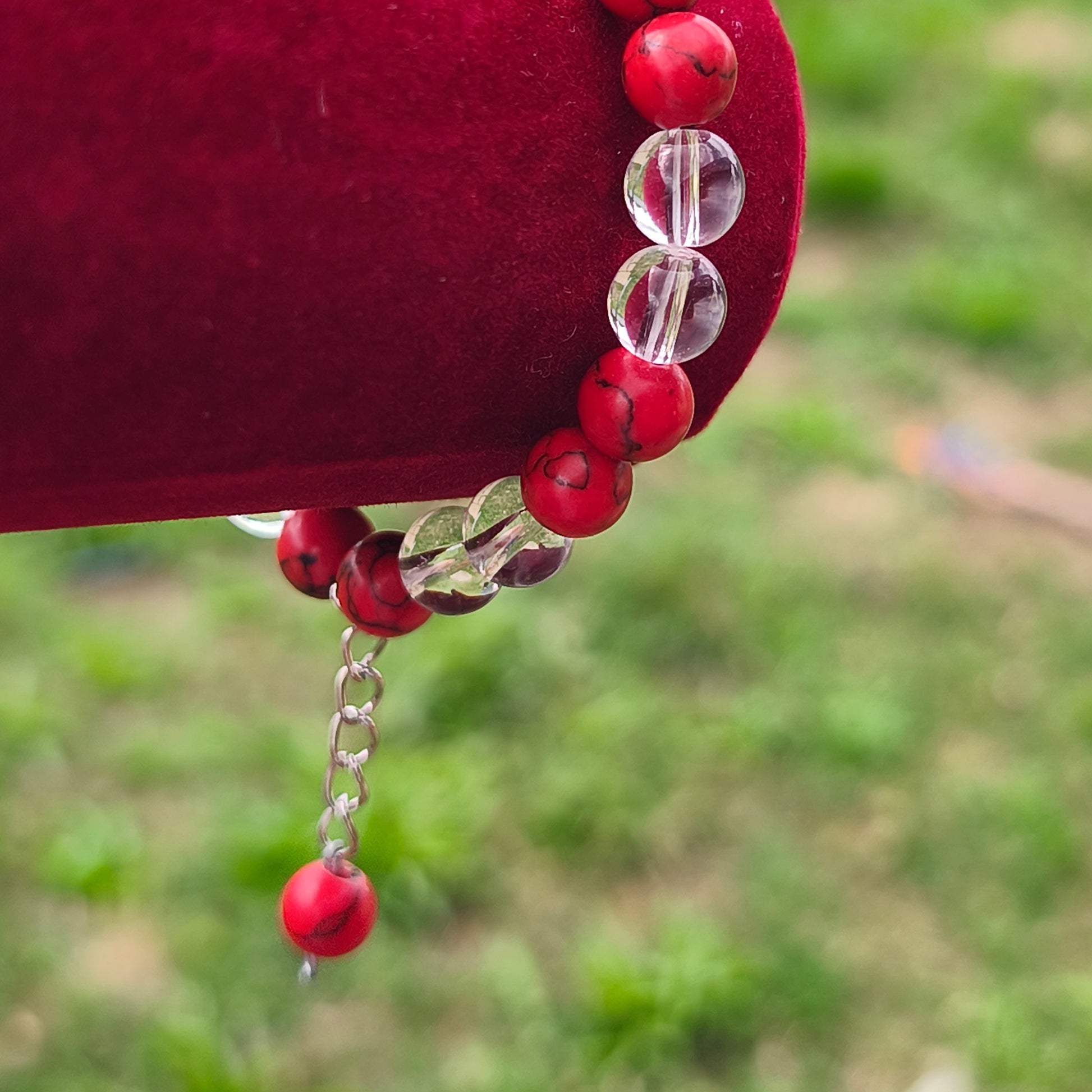 BRACELET : Jaspe Rouge
