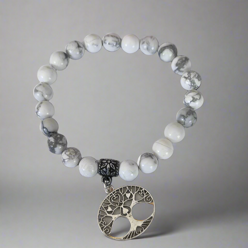 Howlite ( arbre de vie )