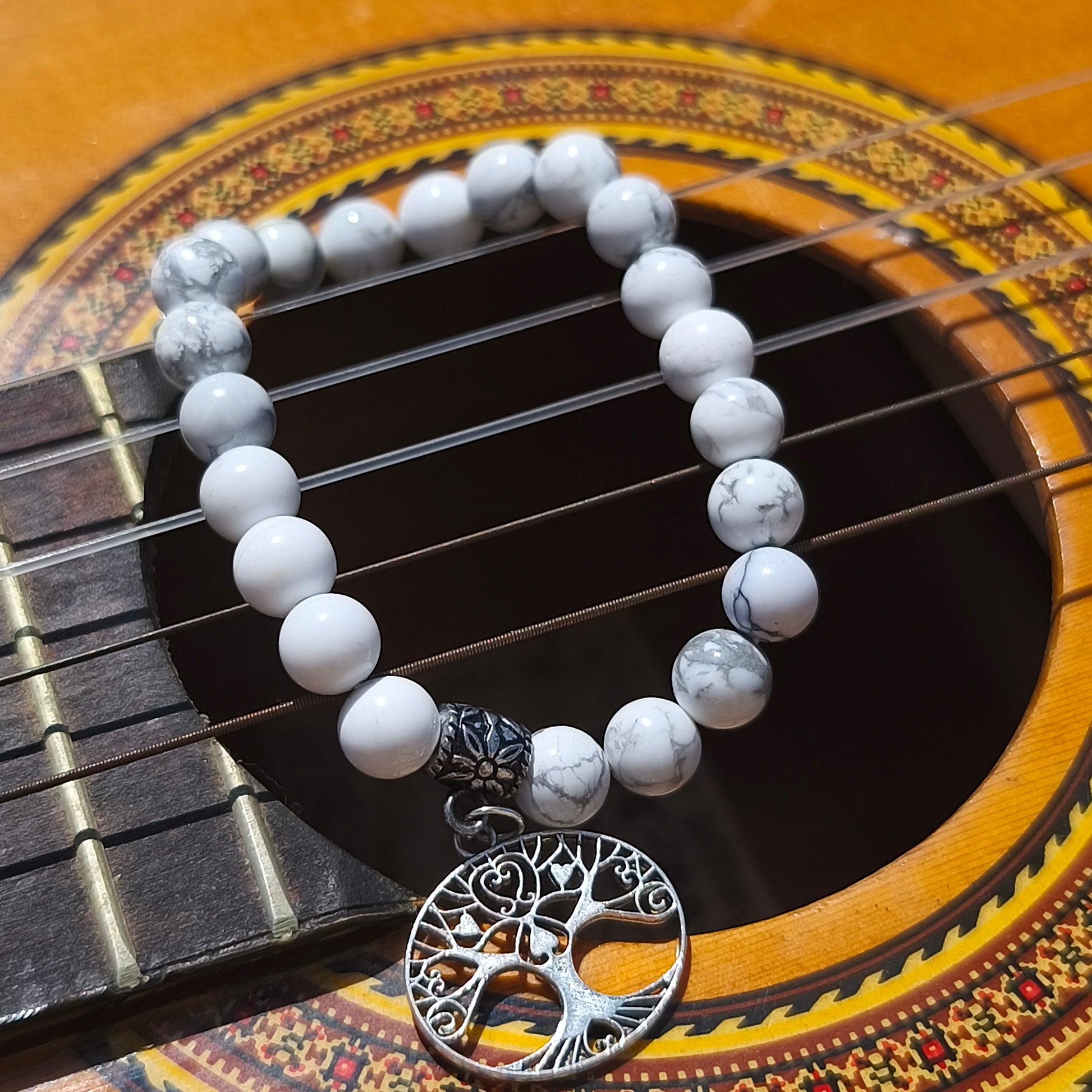 Howlite ( arbre de vie )